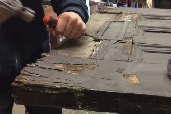 Cherry Valley-wooden-door-repair