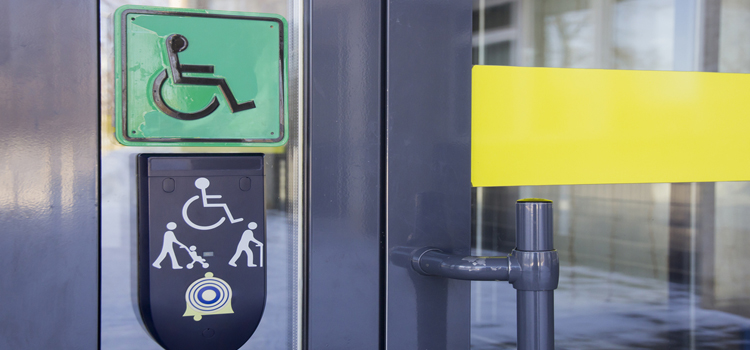 automatic handicap door opener in Cherry Valley
