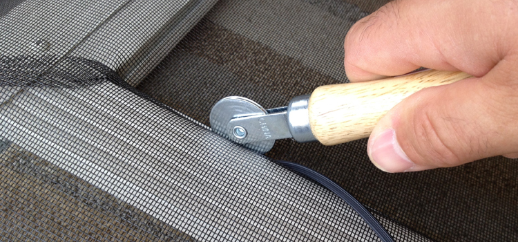 metal screen door repair in Cherry Valley