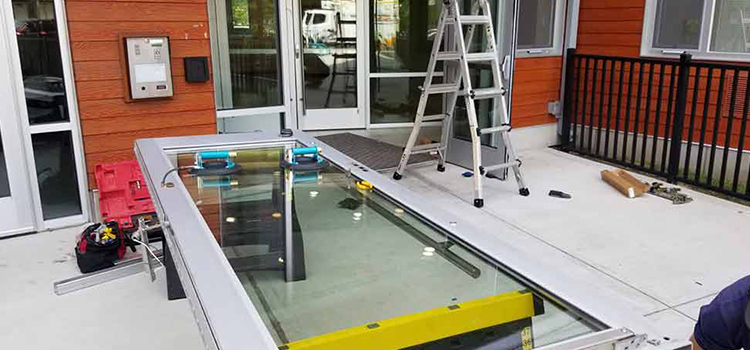 storefront door glass replacement Cherry Valley